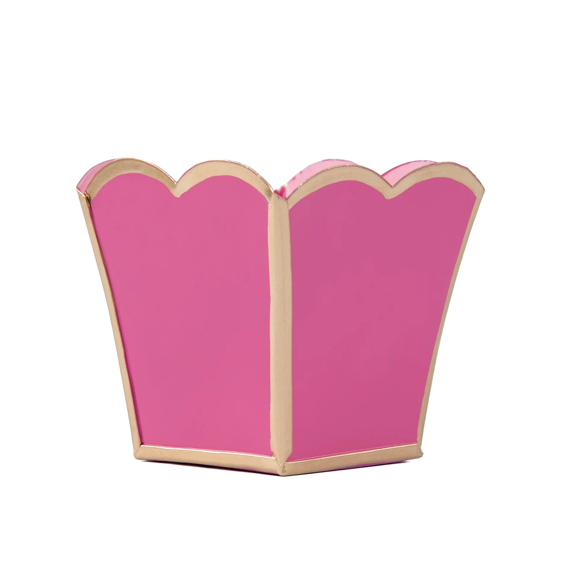 Gracie Scarlett 6" Square Pink Cachepot