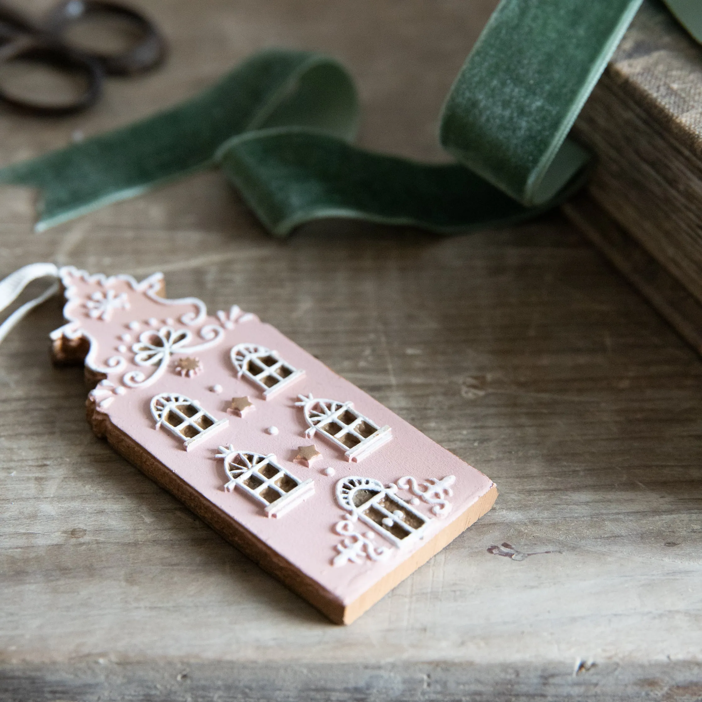 Hanging Gingerbread House