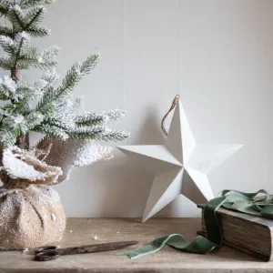 Hanging White Star