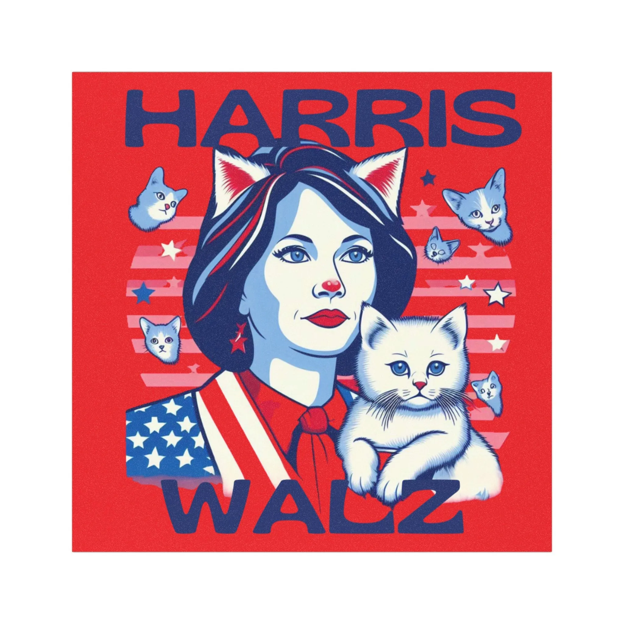 Harris Walz - Car Magnets