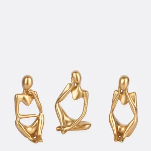 Hollow Man Sculptures ( Set of 3 )