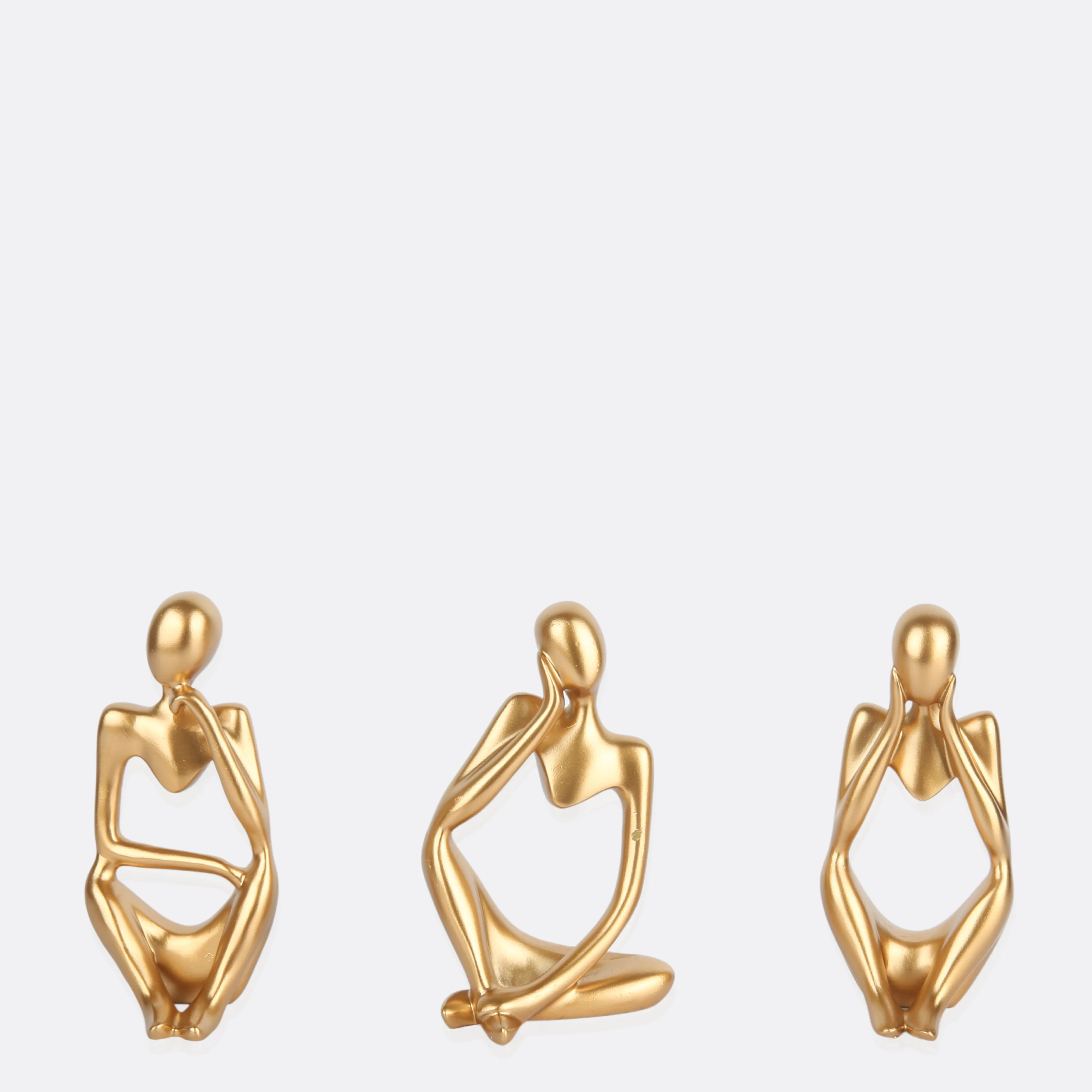 Hollow Man Sculptures ( Set of 3 )