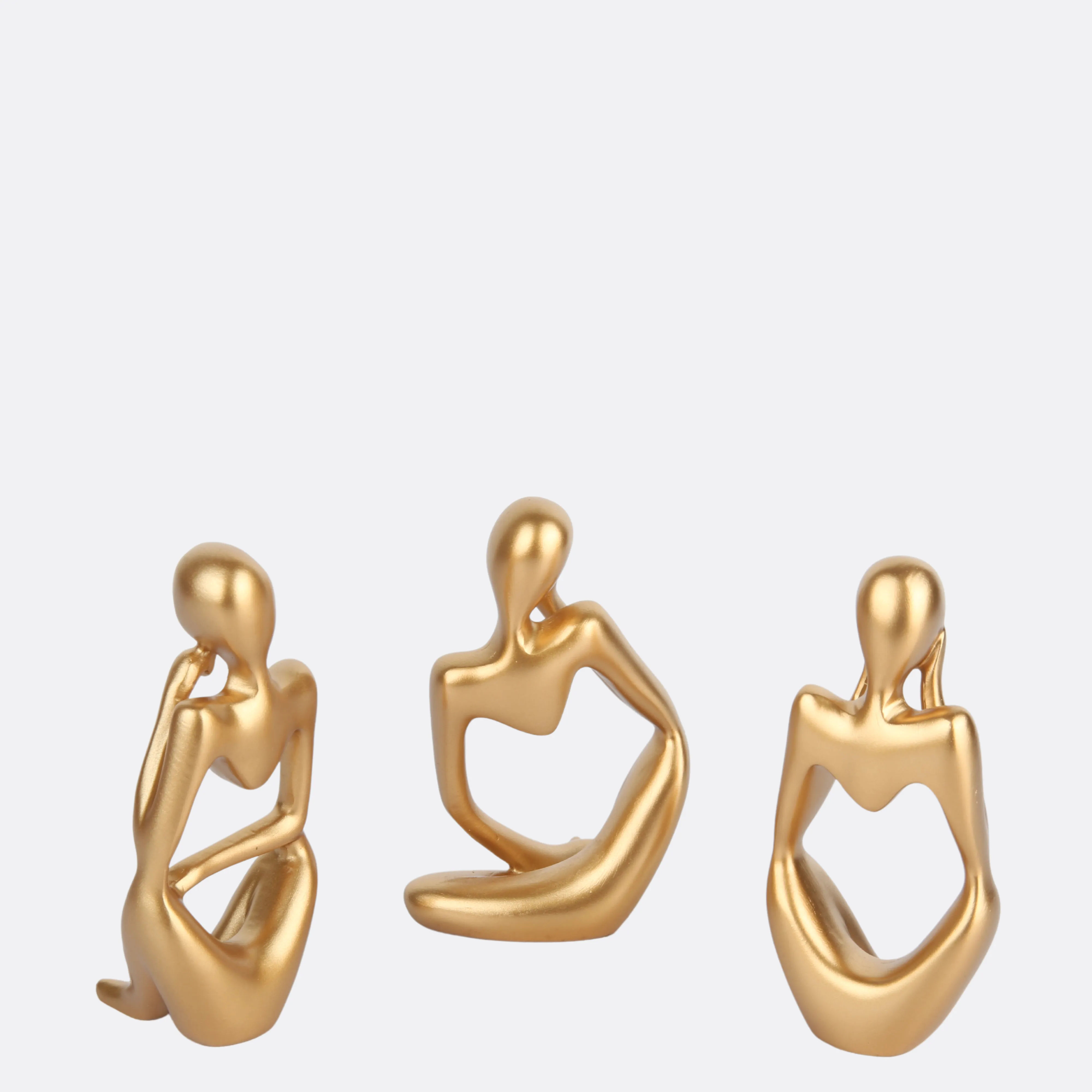 Hollow Man Sculptures ( Set of 3 )