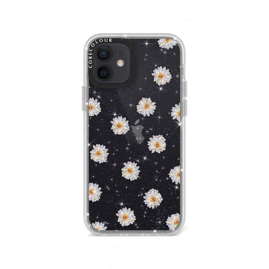 iPhone 12 Oopsy Daisy Glitter Phone Case