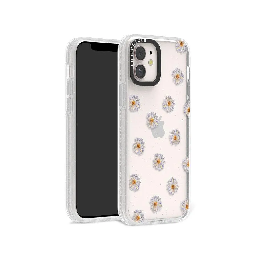 iPhone 12 Oopsy Daisy Glitter Phone Case
