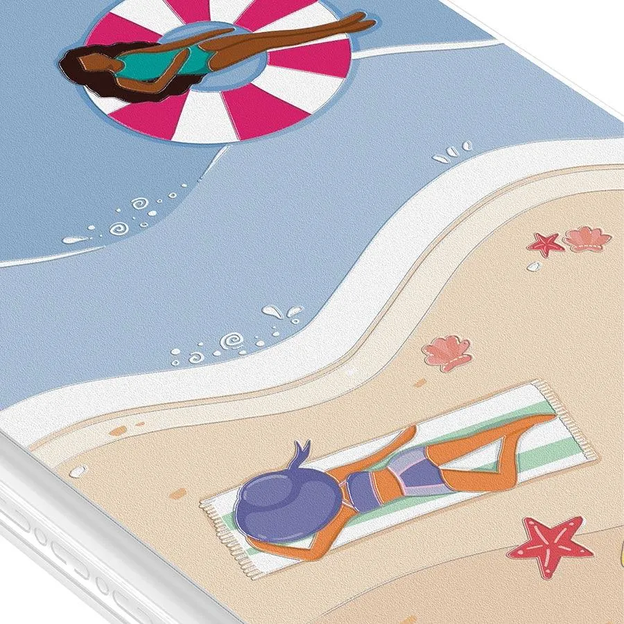 iPhone 12 Pro Max Azure Splash Phone Case