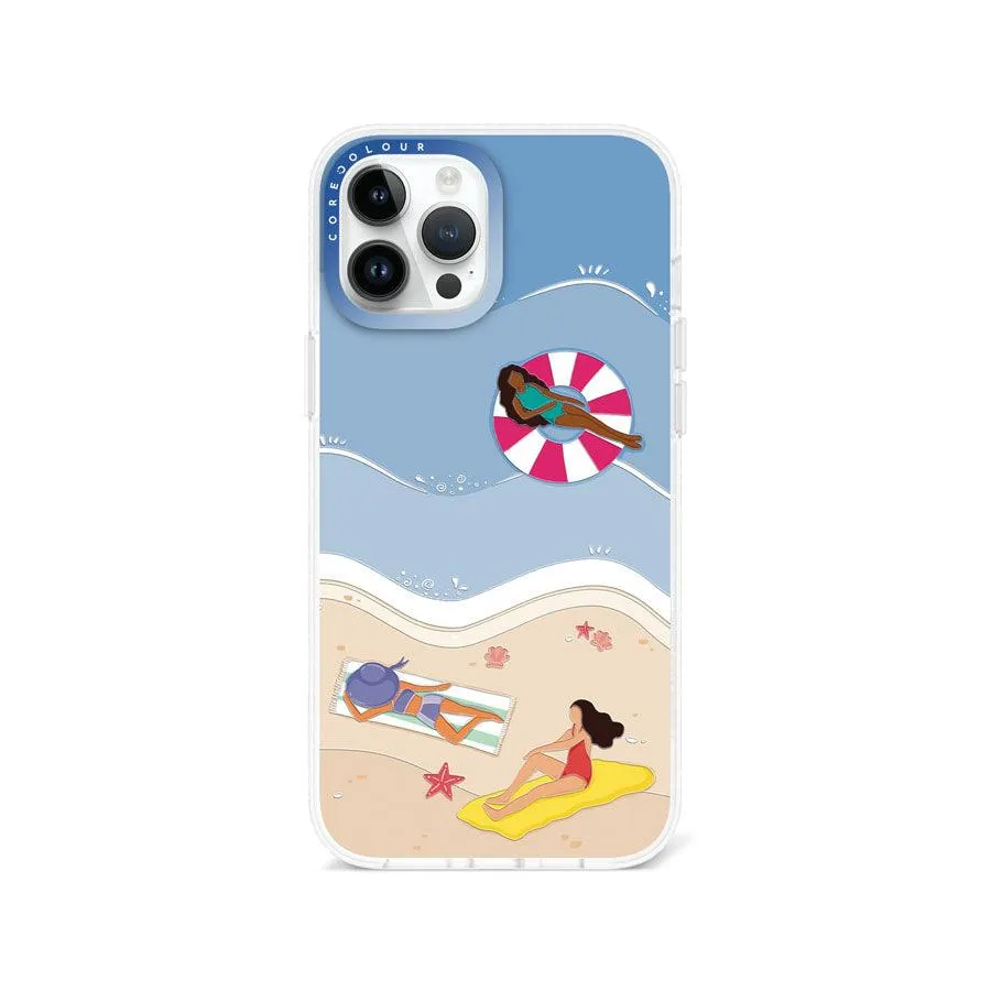 iPhone 12 Pro Max Azure Splash Phone Case