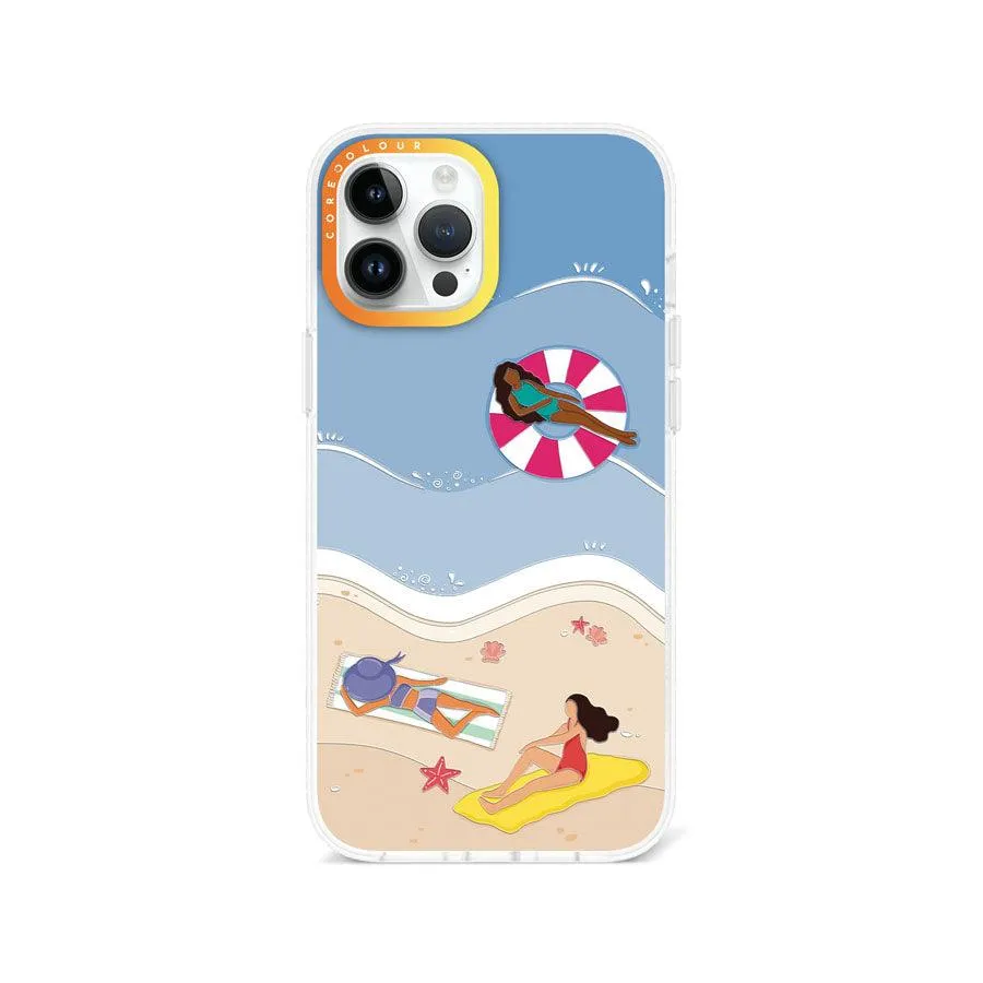 iPhone 12 Pro Max Azure Splash Phone Case