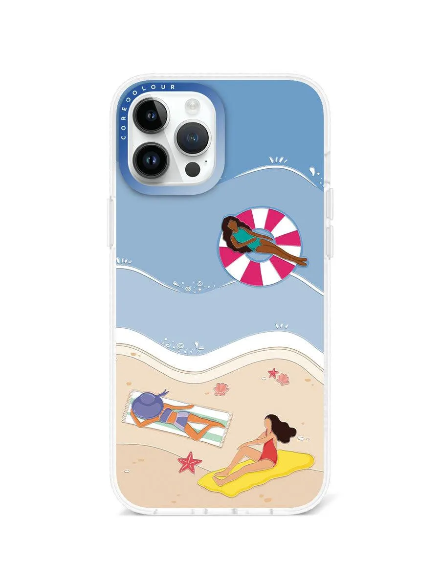 iPhone 12 Pro Max Azure Splash Phone Case