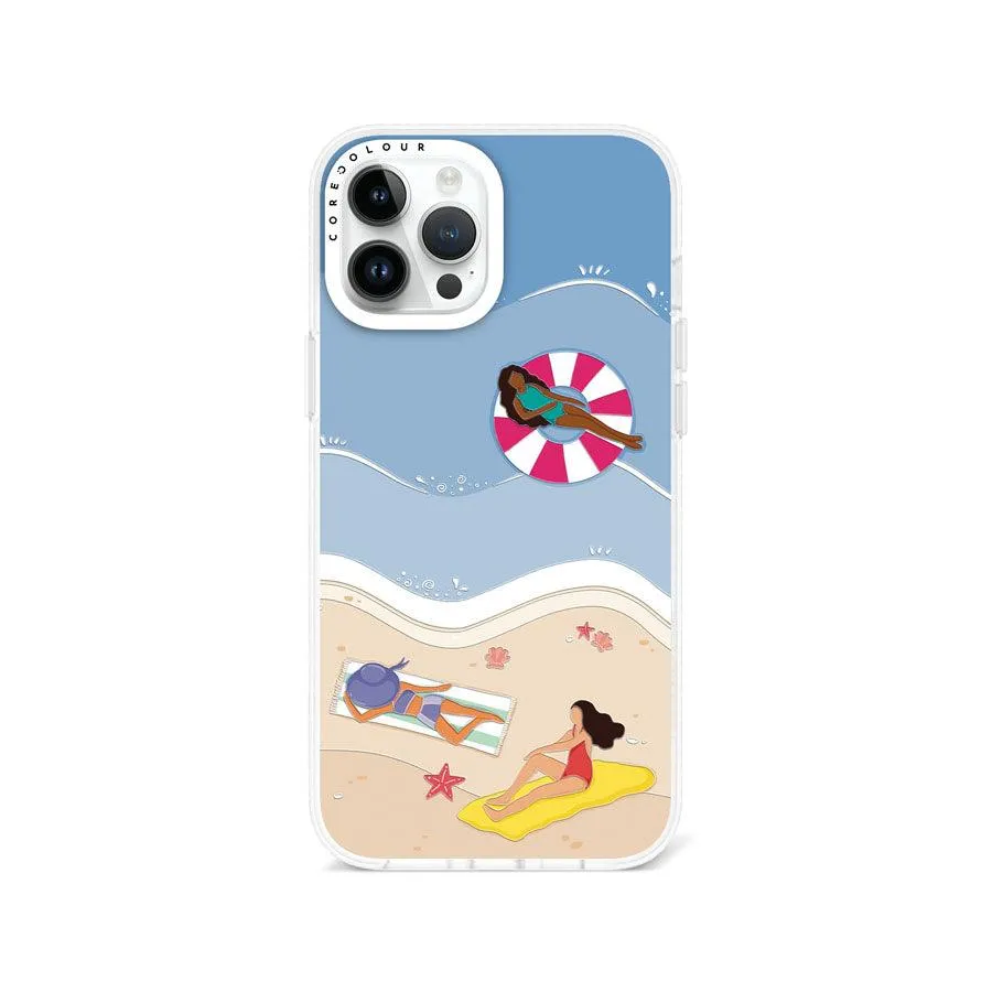iPhone 12 Pro Max Azure Splash Phone Case