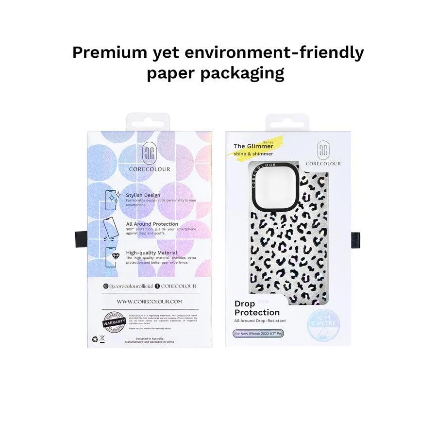 iPhone 12 Pro Max Colourful Leopard Glitter Phone Case
