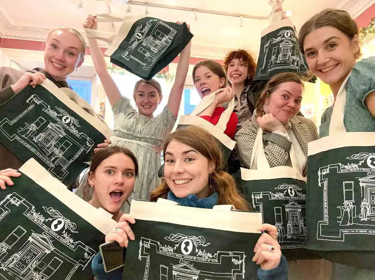 Jane Austen Tote Bag