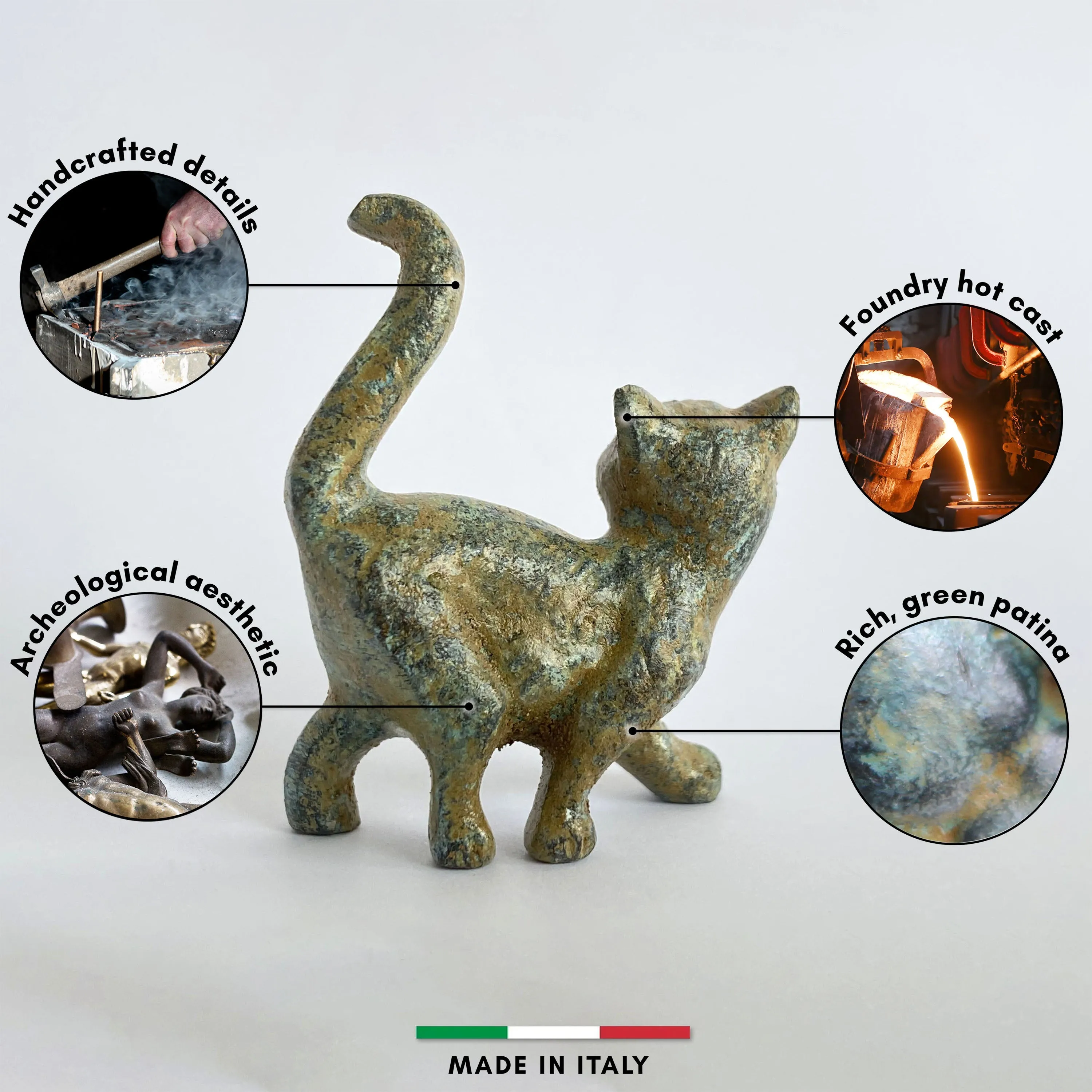 Kitten Statue (Bronze)