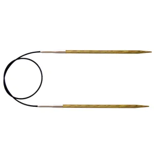 KnitPro Dreamz Fixed Circular Needles - US 2.5 - 40" Yellow Topaz