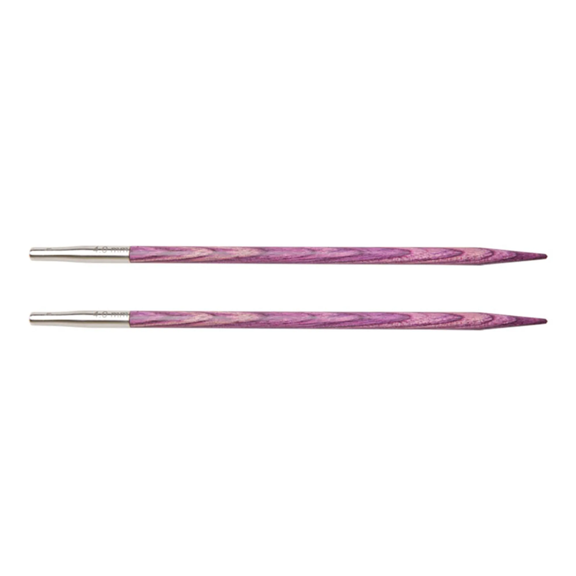 KnitPro Dreamz Special Interchangeable Needle Tips (for 16 cables) Needles - US 6 (4.0mm) Fuchsia Fan