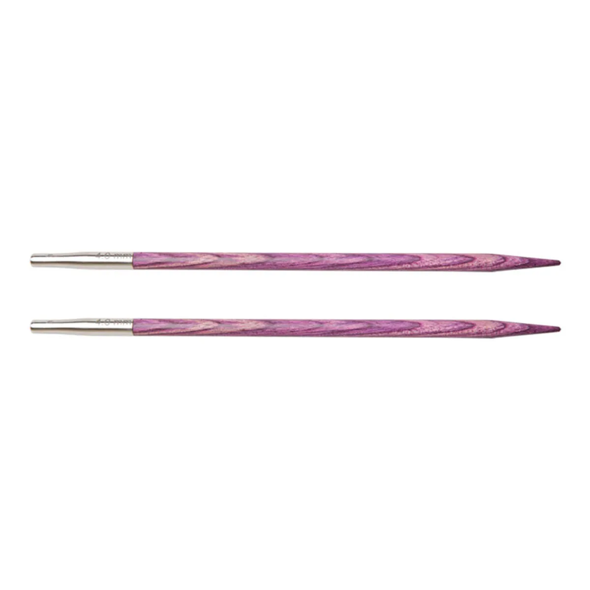 KnitPro Dreamz Special Interchangeable Needle Tips (for 16 cables) Needles - US 6 (4.0mm) Fuchsia Fan