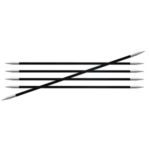 KnitPro Karbonz Double Point Needles - US 1 (2.25mm) - 6"