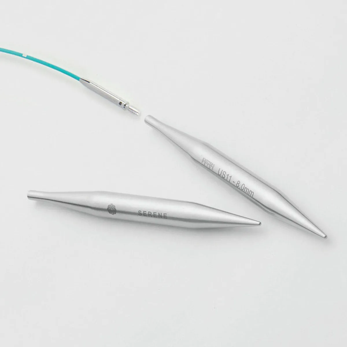 KnitPro Mindful Collection Interchangeable Lace Needle Tips - 5'' Tip - US 9