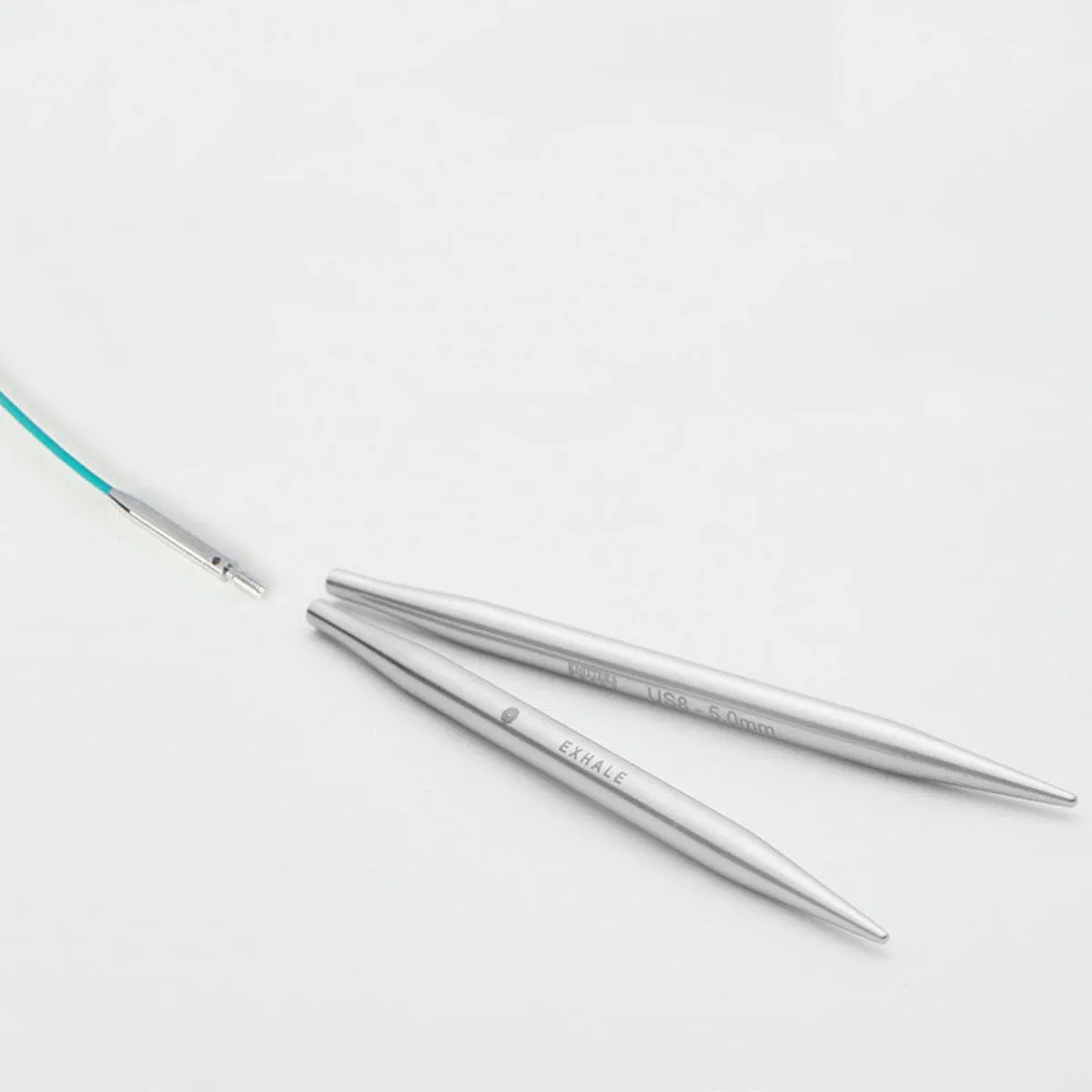 KnitPro Mindful Collection Interchangeable Lace Needle Tips - 5'' Tip - US 9