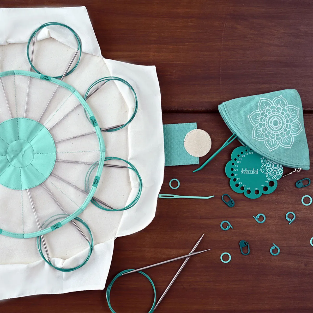 KnitPro Mindful Collection Needle Sets - Serenity - 40" Fixed Circular Set