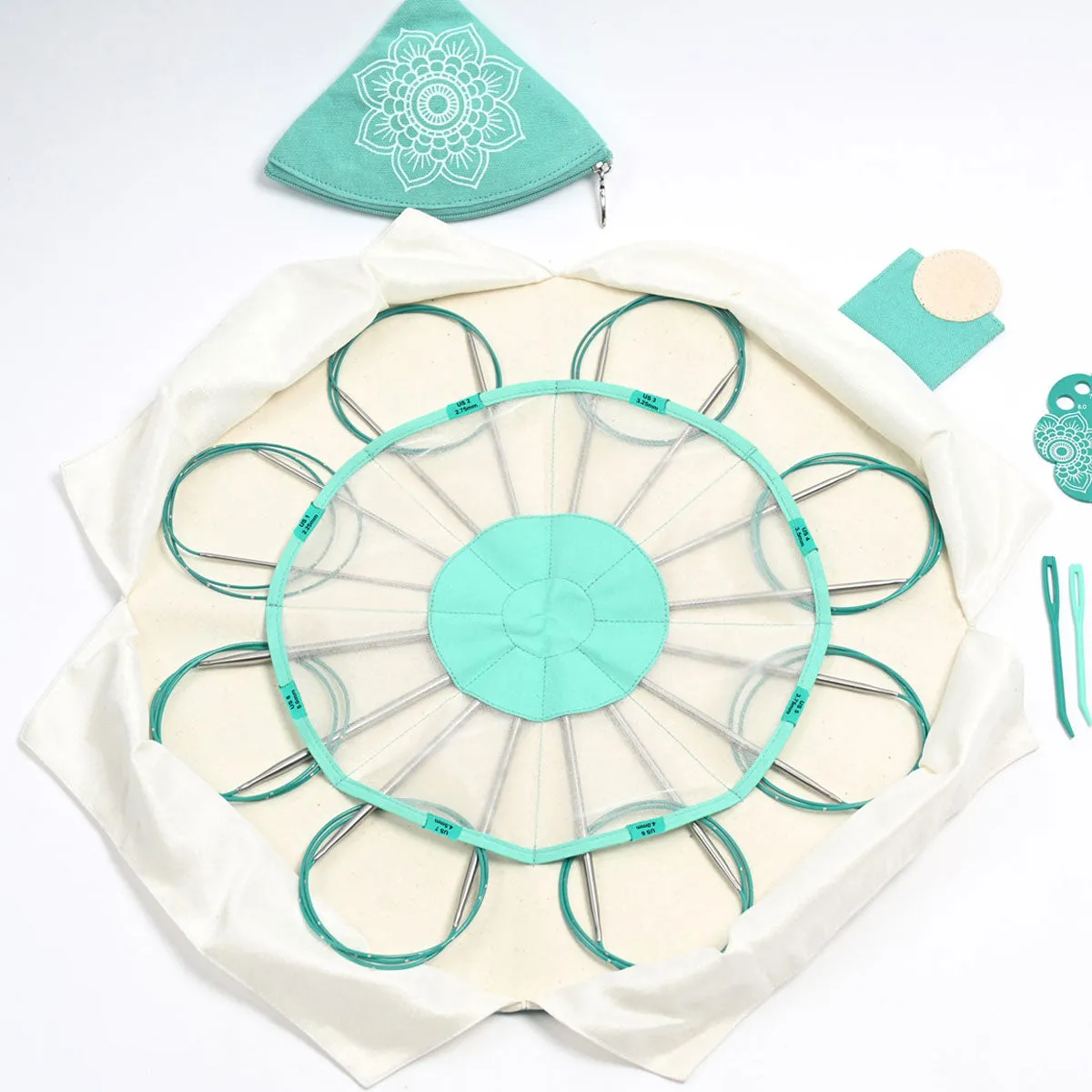 KnitPro Mindful Collection Needle Sets - Serenity - 40" Fixed Circular Set