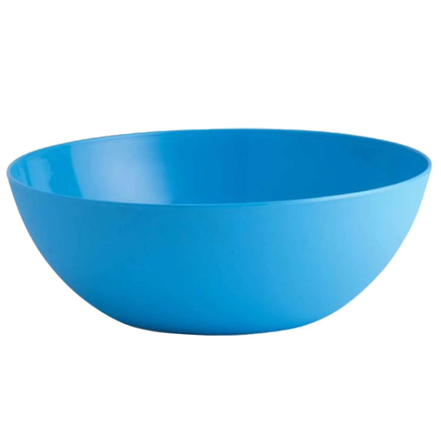 Kuber Industries Plastic Solid Bowl Set - 1000ml, 6 Piece, Multicolor