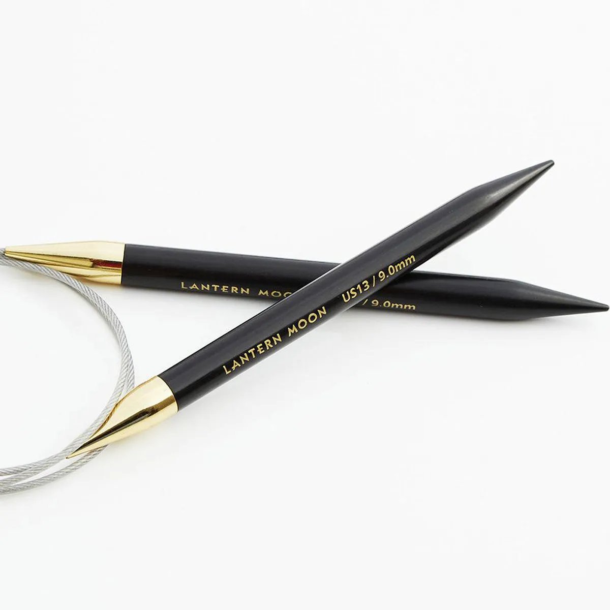 Lantern Moon Ebony Destiny Circular Needles - US 15 (10.00mm) - 32"