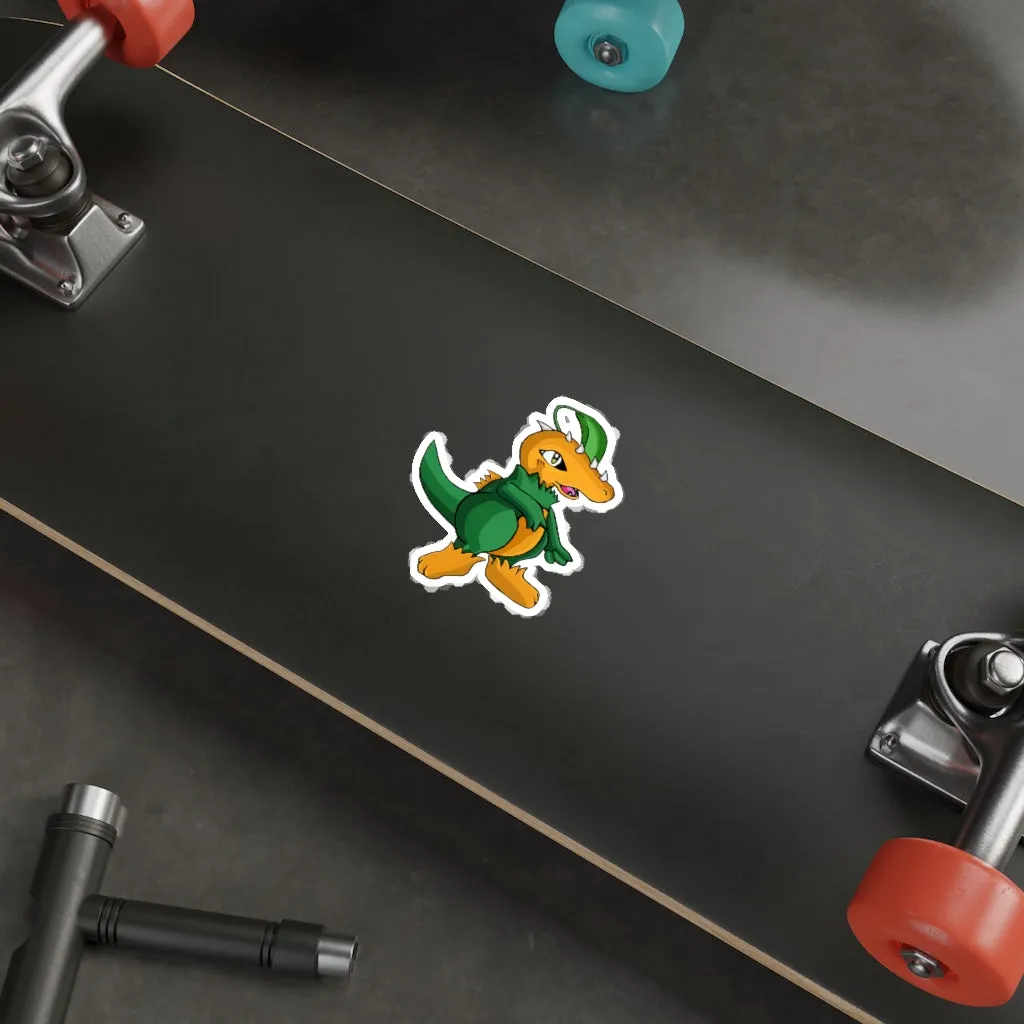 Leafasaur Die-Cut Stickers