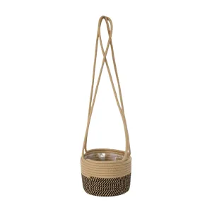 Long Hanging Woven Planter