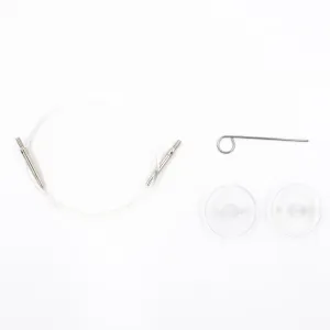LYKKE Crafts Interchangeable Needle Cords - Clear - 20"/50 cm [for 3.5" tips]