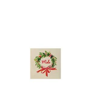 Mele Wreath Magnet 3x3