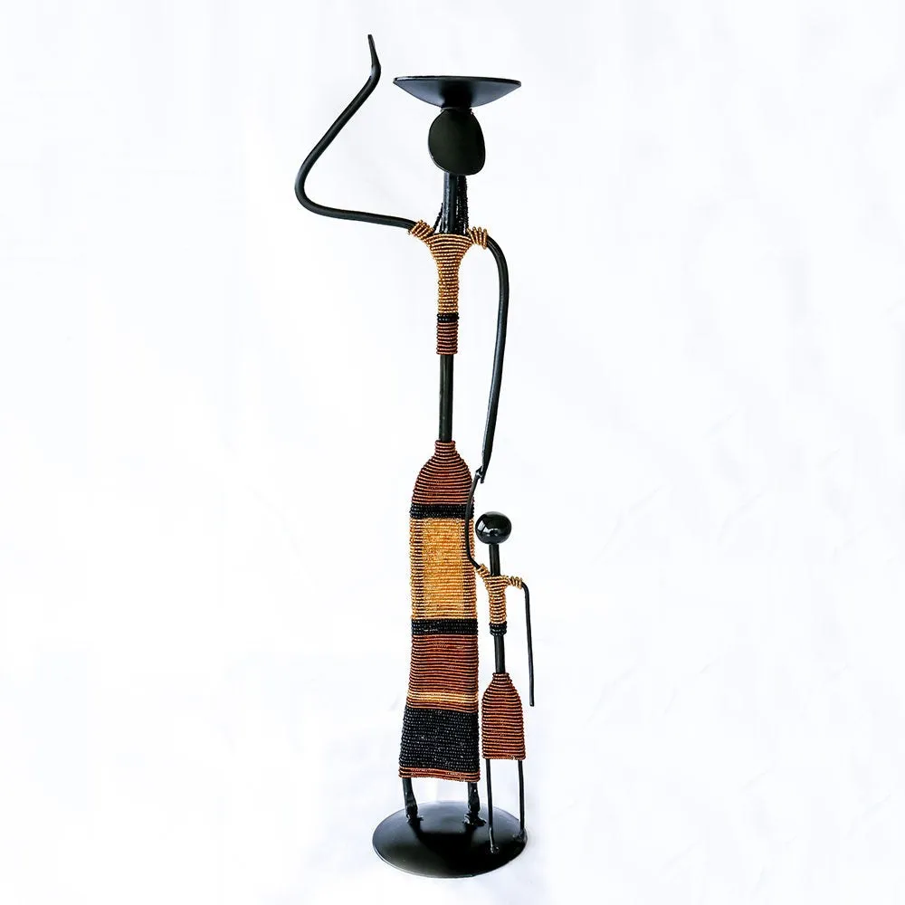Mother and Child Candleholder