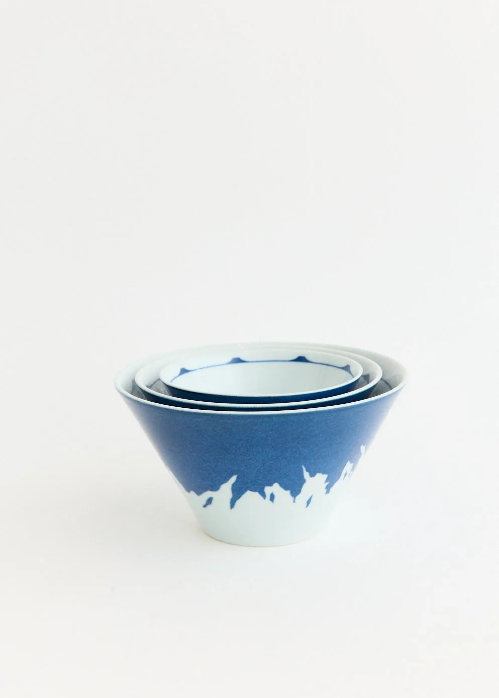 Mount Fuji Bowl Set (Set of 3)
