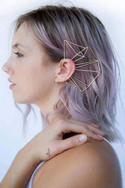 Nina Berenato Matrix Ear Cuff