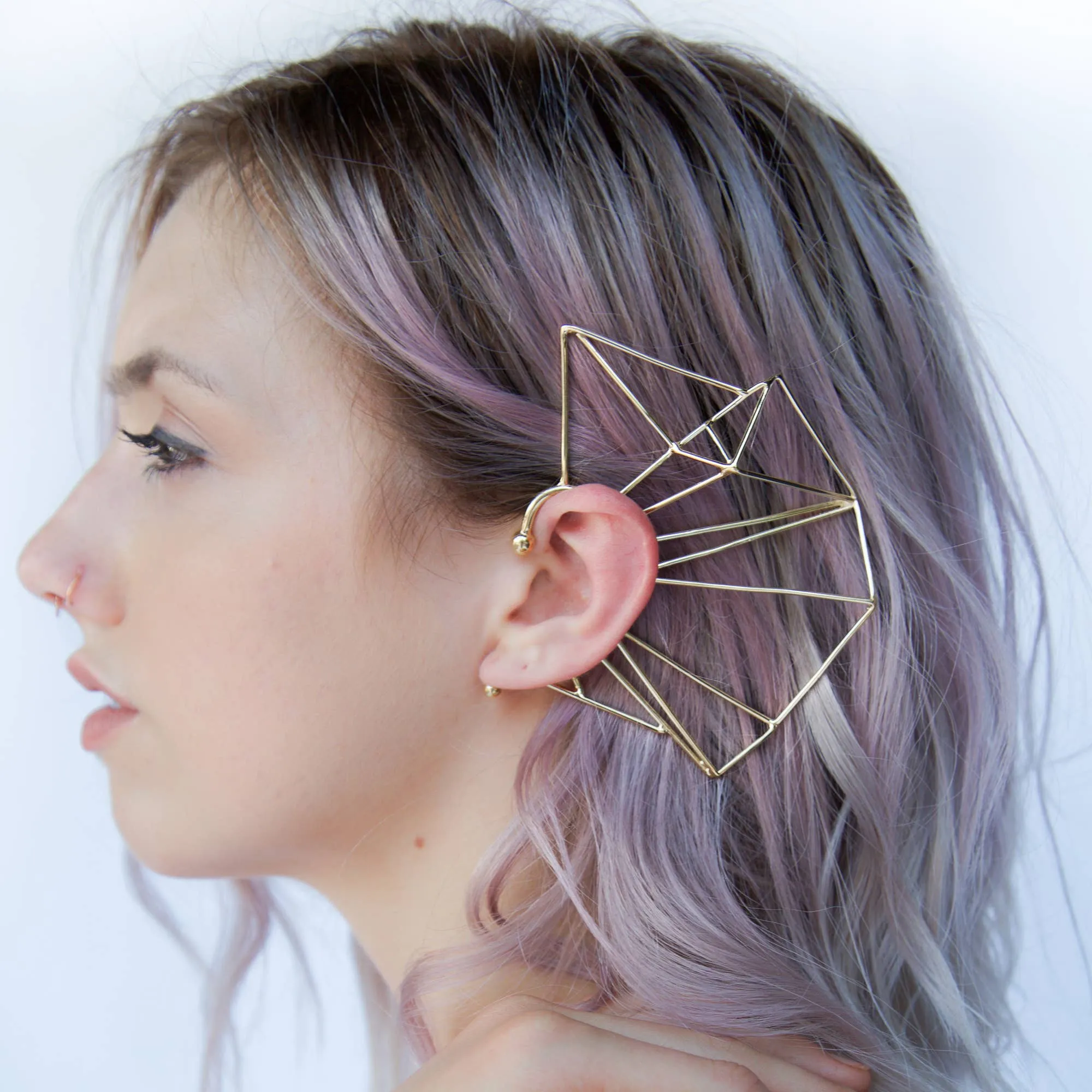 Nina Berenato Matrix Ear Cuff