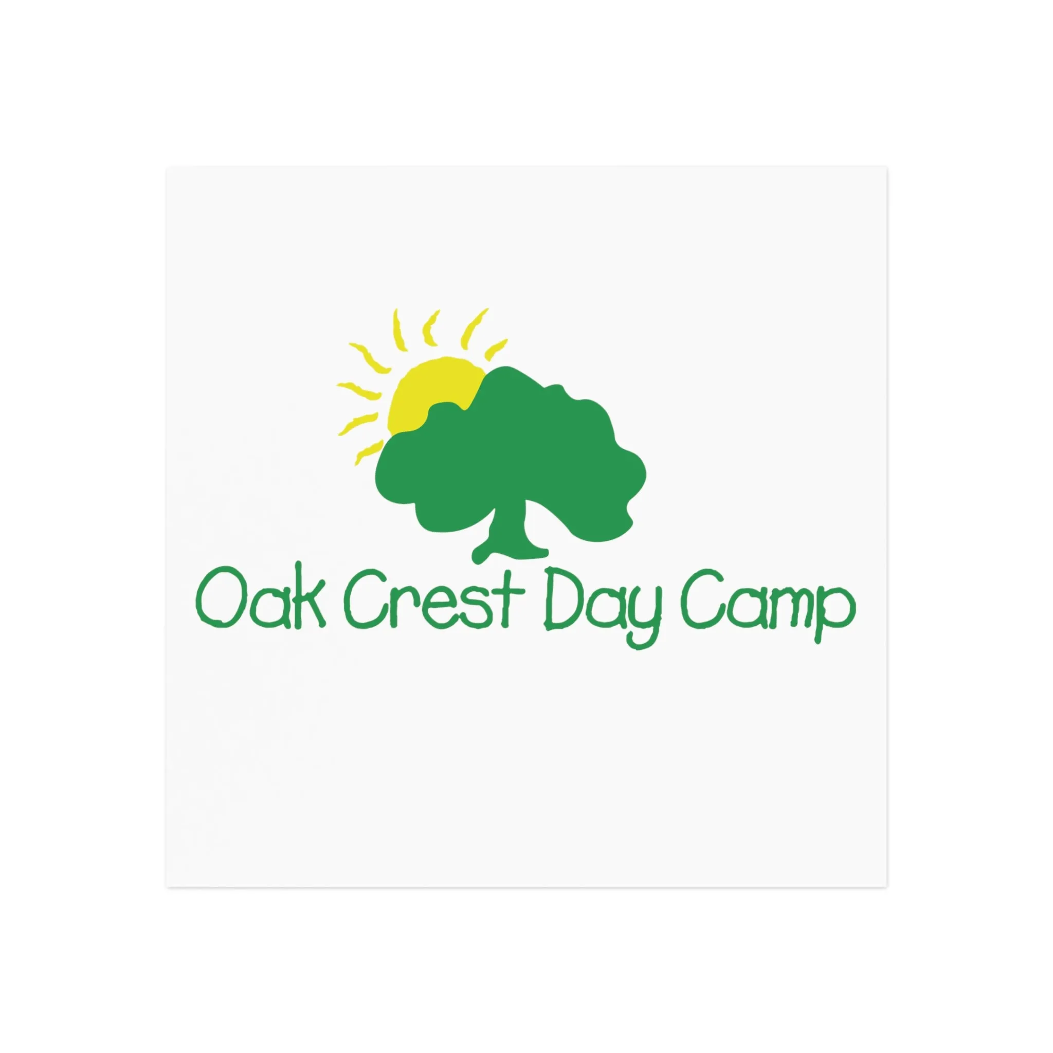Oak Crest Car Magnet