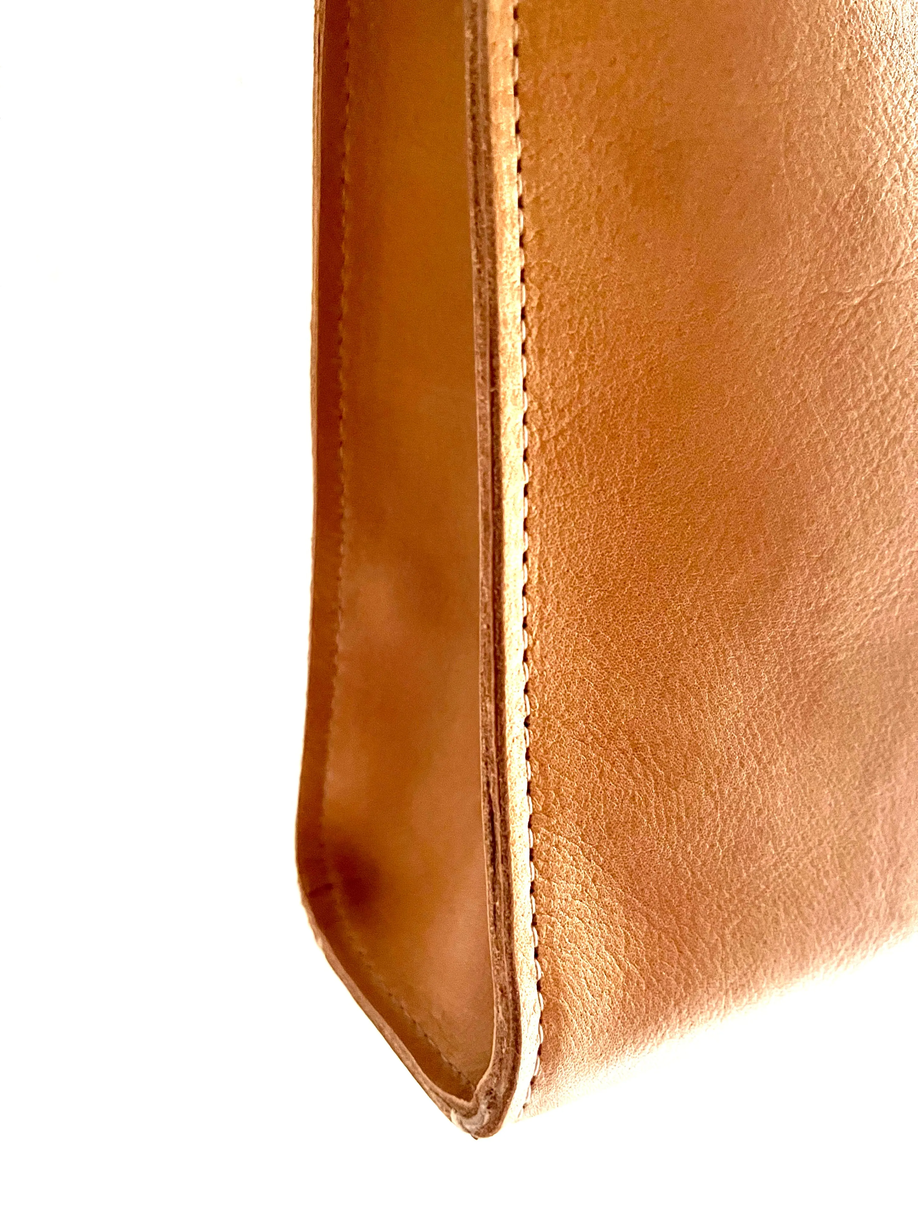 PAGE LEATHER TOTE | Equestrian Bag | Leather Wine Carrier | 2 bottle Tote - AtelierCG™