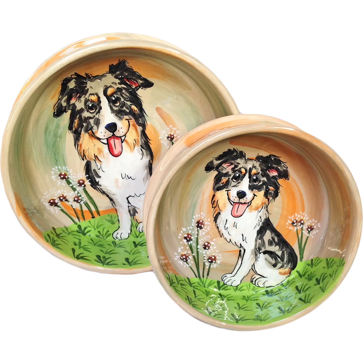 Personalized Dandelion Bowl Set