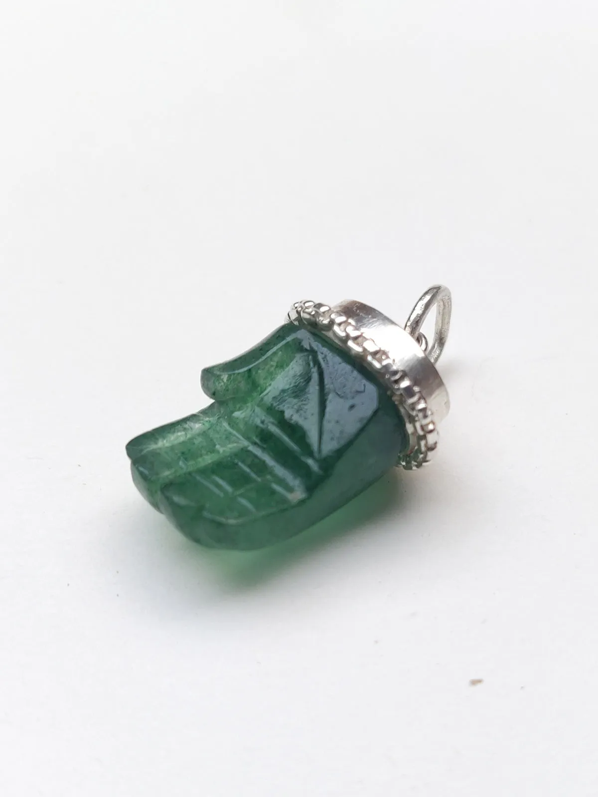 PICHWAI Green Quartz Hand Pendant