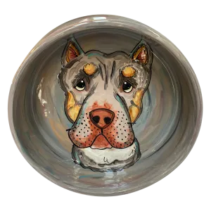Pit Bull Dog Bowl