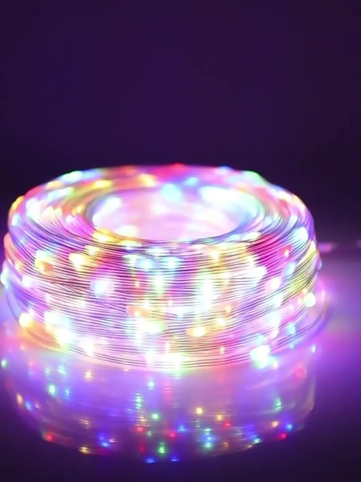 Quntis Solar-Powered LED Outdoor String Lights – Waterproof Copper Wire Fairy Lights with PVC Coating for Garden & Christmas Decor