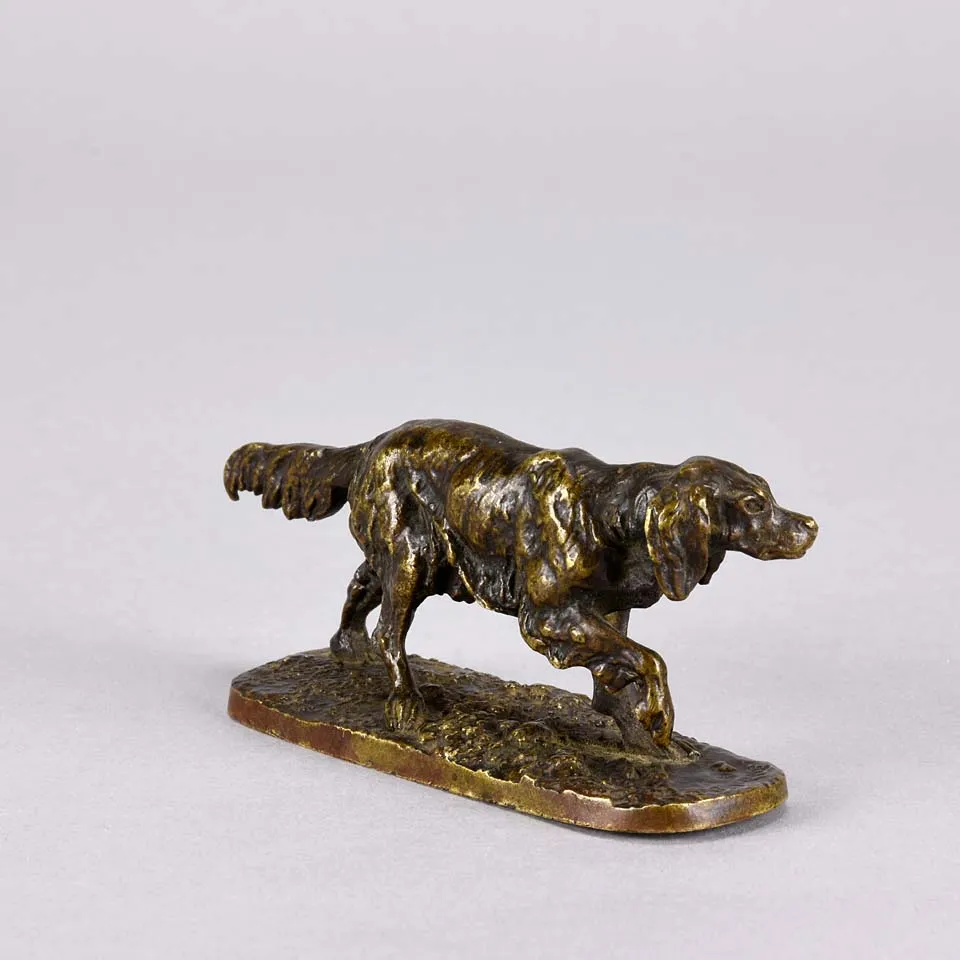 "English Setter” by P J Mene