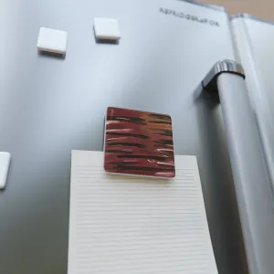 "Reflections" Porcelain Magnet, Square