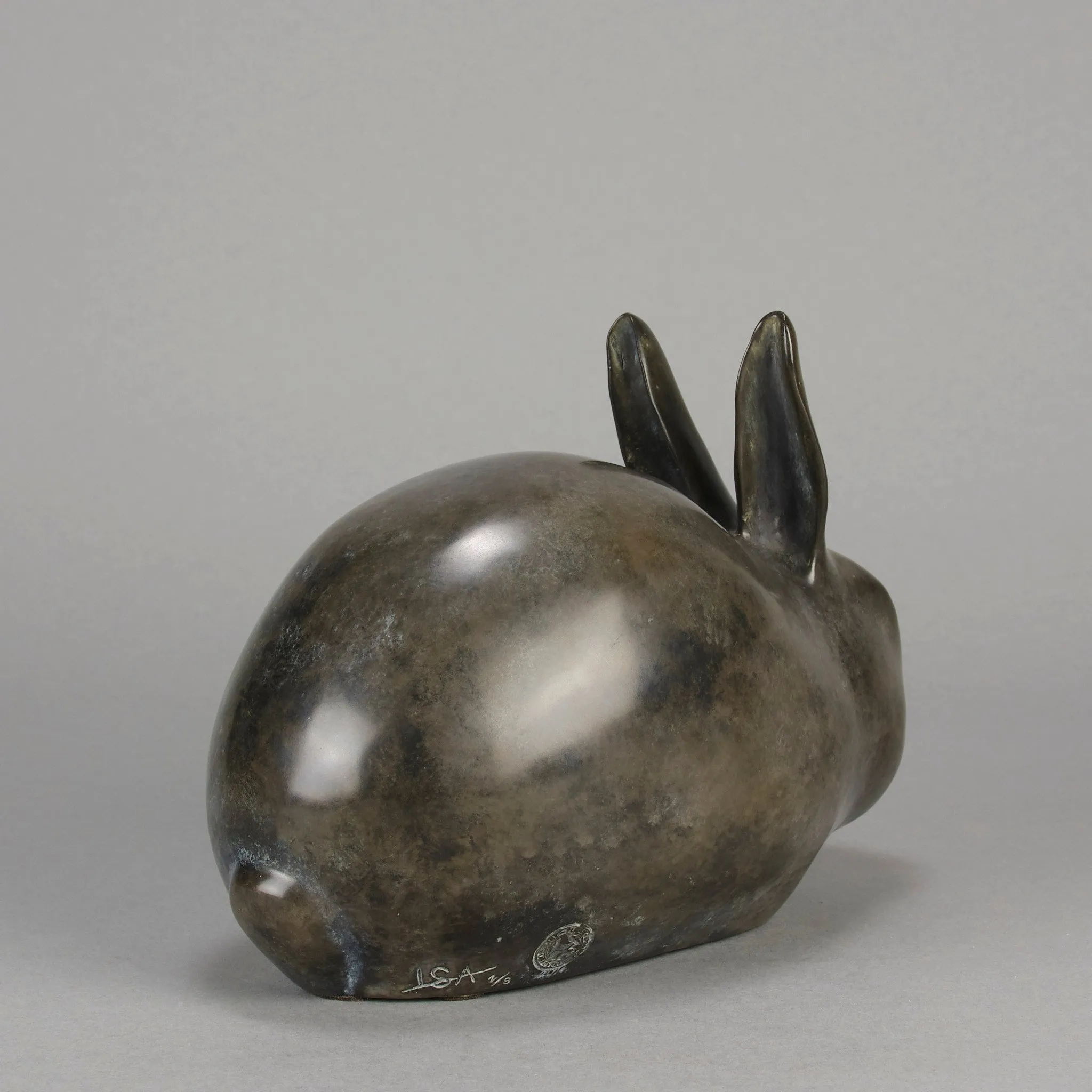 "Seated Rabbit" by L S A