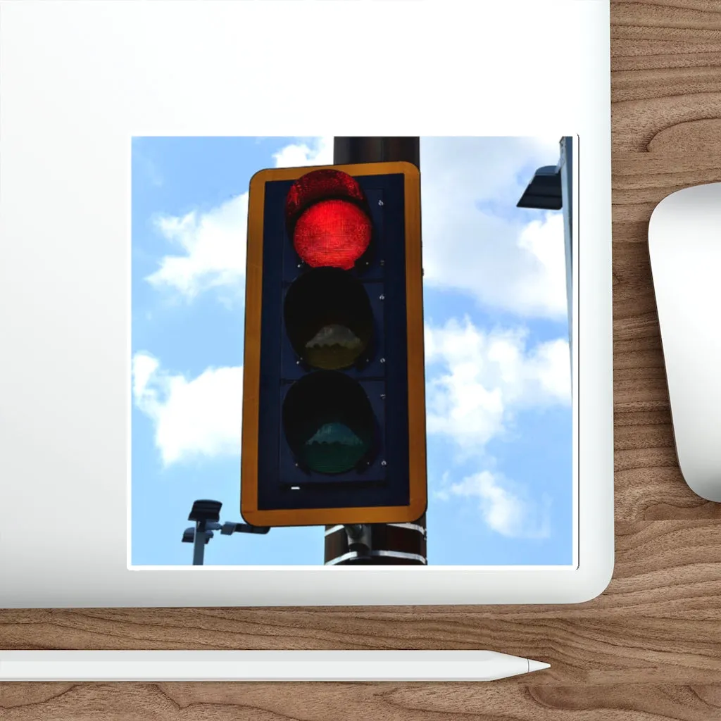 Red Light Die-Cut Stickers