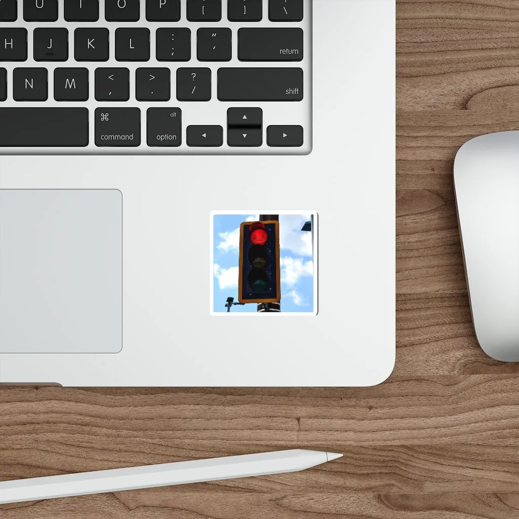 Red Light Die-Cut Stickers