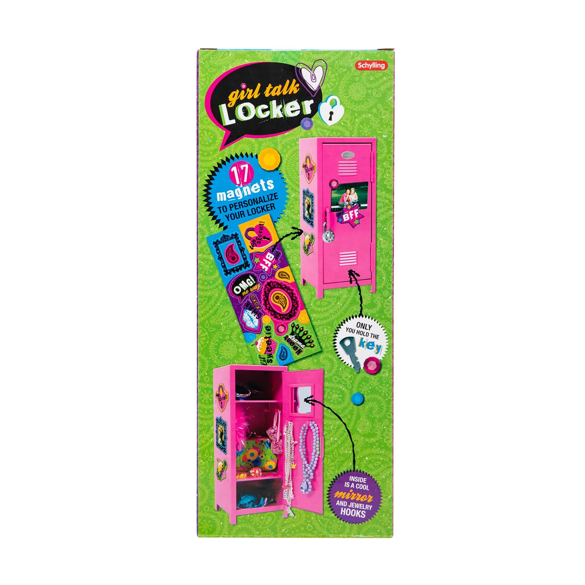 Schylling Girl Talk Locker with Magnets