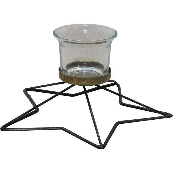 Star Shaped Candle Holder