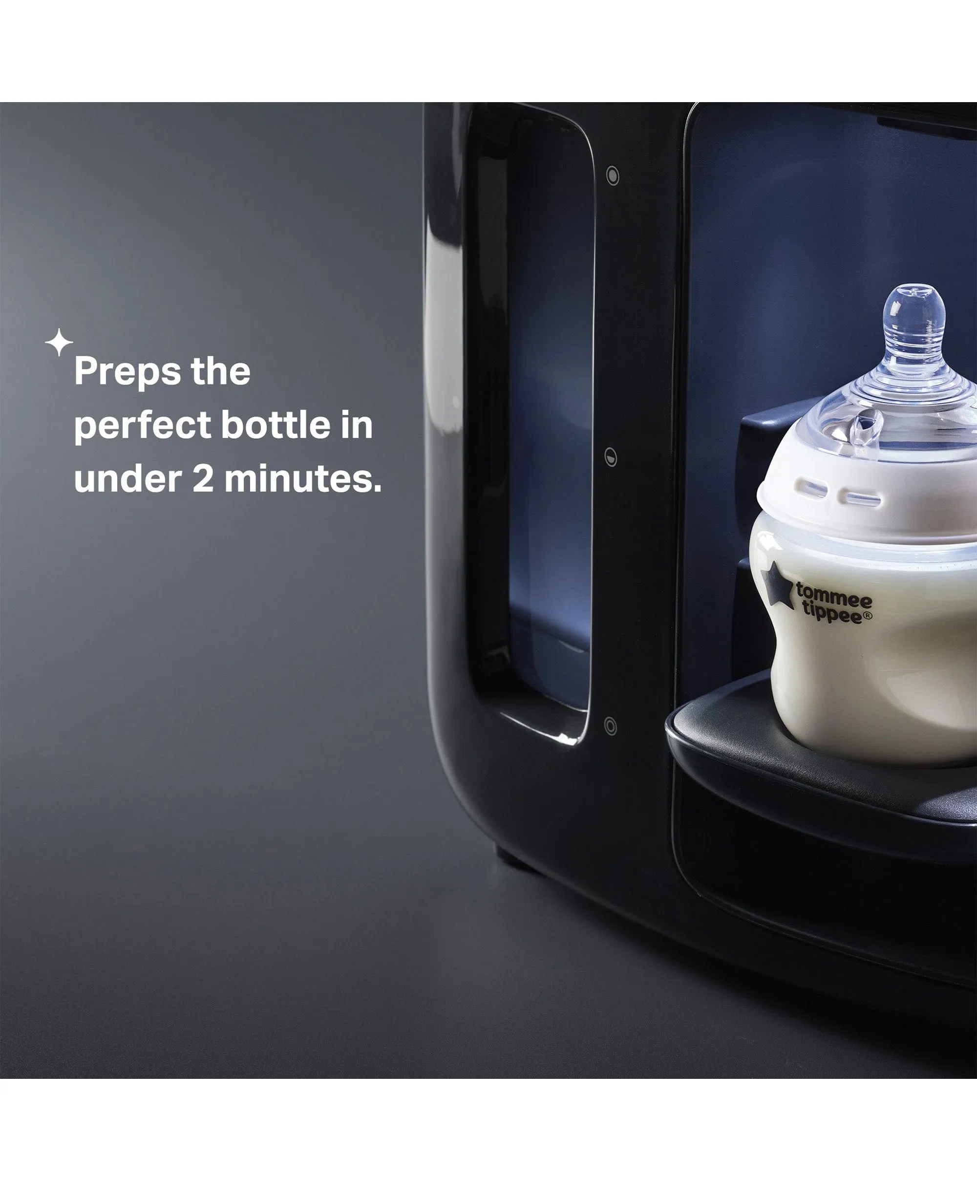 Tommee Tippee Perfect Prep Day & Night Bottle Maker Machine - Black