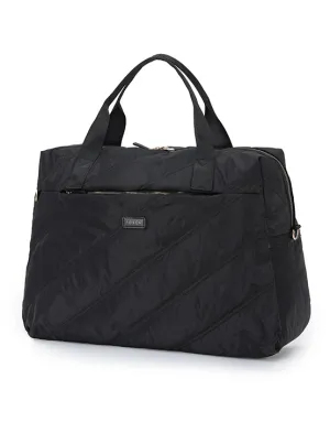 Tosca Harlow Black Stitch Tote TCA960